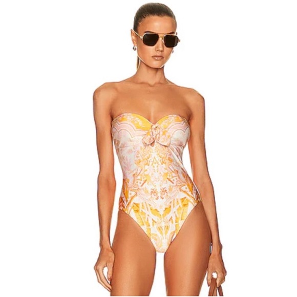 Zimmermann Palm Print One-Piece Swimsuit - Picture 3 of 16
